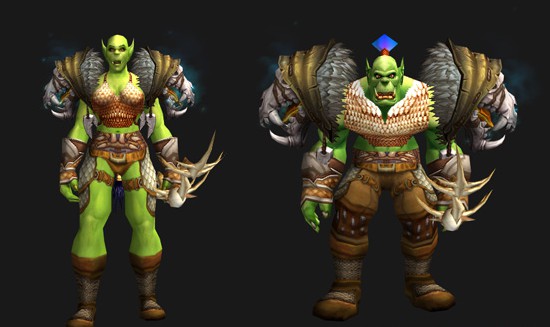 orcs in World of Warcraft